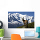Capricorn and Mont Blanc Wall Decal