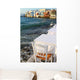 Small tavern in Small Venice of Mykonos island Wall Mural