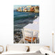Small tavern in Small Venice of Mykonos island Wall Mural
