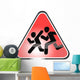 Road Sign Wall Mural