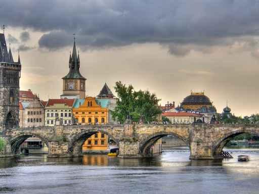 Prague Czechia Bridge Wall Decal
