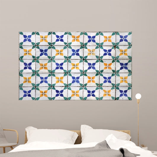 Lisbon tiles Wall Mural