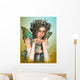 Butterfly Girl Wall Mural