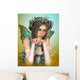 Butterfly Girl Wall Mural