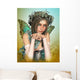 Butterfly Girl Wall Mural