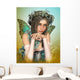 Butterfly Girl Wall Mural