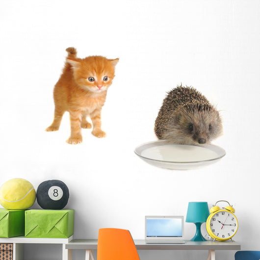 Hedgehog Wall Decal