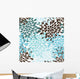 Rain Seamless Pattern Wall Decal