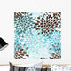 Rain Seamless Pattern Wall Decal