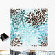 Rain Seamless Pattern Wall Decal