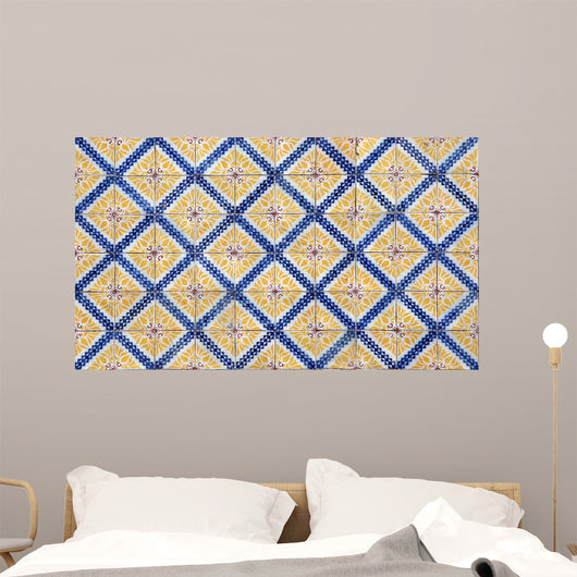 Lisbon tiles Wall Mural