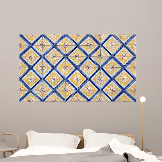 Lisbon tiles Wall Mural