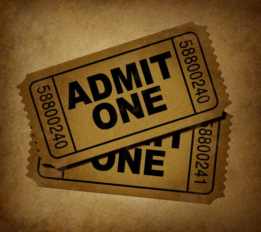 Movie Tickets Vintage