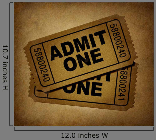 Movie Tickets Vintage