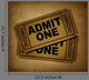 Movie Tickets Vintage