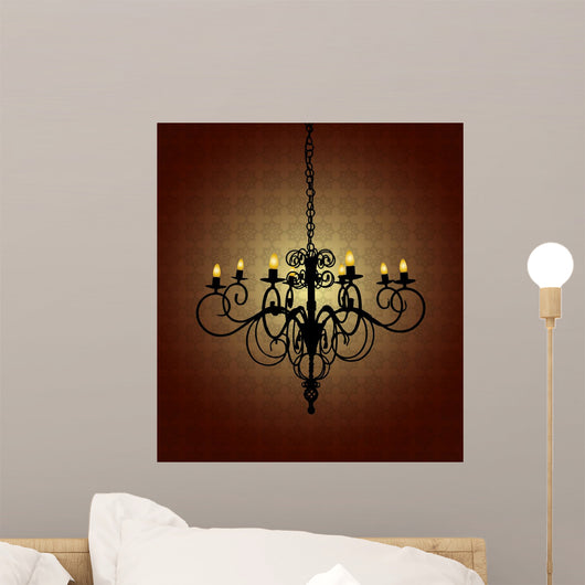 Chandelier Wall Decal