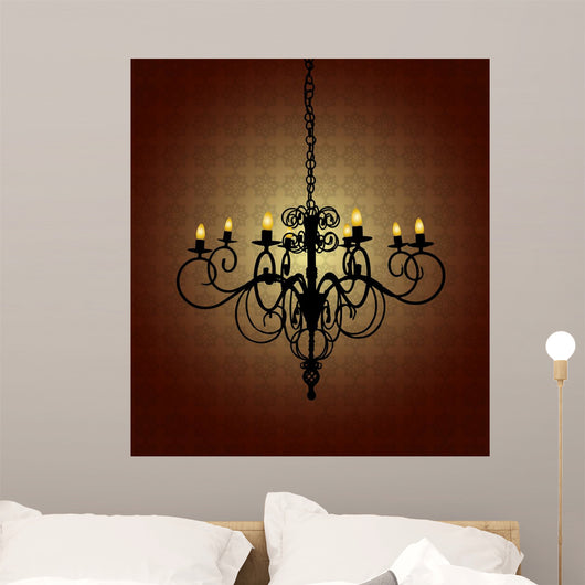 Chandelier Wall Decal