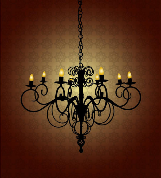 Chandelier Wall Decal