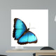 Blue Butterfly Wall Decal