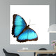 Blue Butterfly Wall Decal