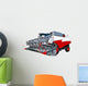 Grain harvester combine Wall Decal