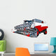Grain harvester combine Wall Decal