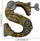 Steampunk Letter S Wall Decal