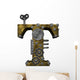 Steampunk Letter T Wall Decal
