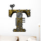 Steampunk Letter T Wall Decal