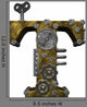 Steampunk Letter T Wall Decal