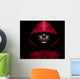 Red Hooded Male Wall Mural
