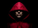 Red Hooded Male Wall Mural