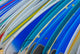 Row Brightly Colored Surf