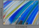 Row Brightly Colored Surf