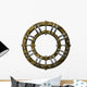 Circular Steampunk Installation Wall Decal