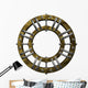 Circular Steampunk Installation Wall Decal