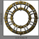 Circular Steampunk Installation Wall Decal