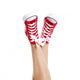 Red Sneakers Wall Decal