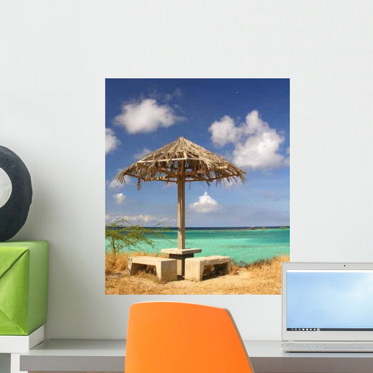 Rest Area Paradise Wall Decal