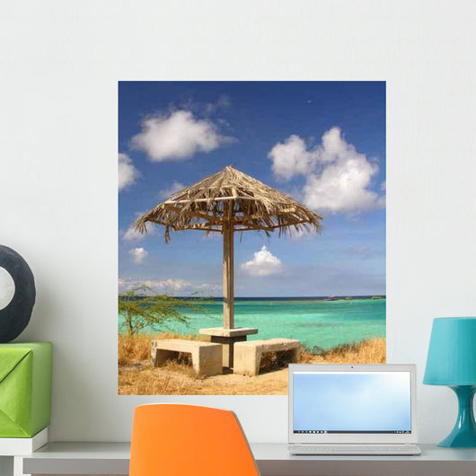 Rest Area Paradise Wall Decal