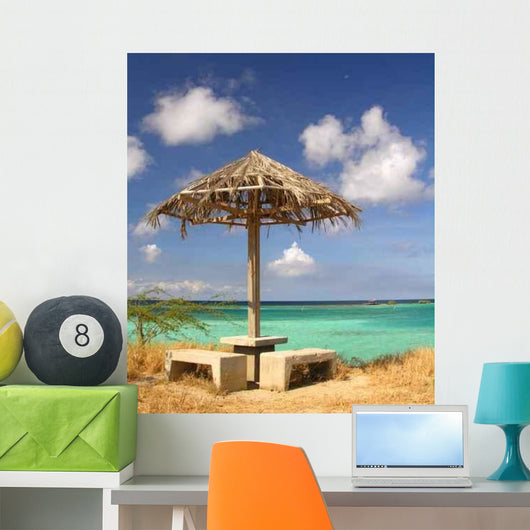 Rest Area Paradise Wall Decal