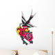 Sparrow Tattoo Wall Mural