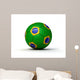 Brazilian Futbol Wall Decal