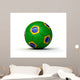 Brazilian Futbol Wall Decal