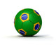 Brazilian Futbol Wall Decal
