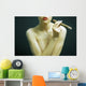 Elegant Smoking Woman Wall Decal