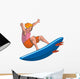 Surfer dude Wall Decal