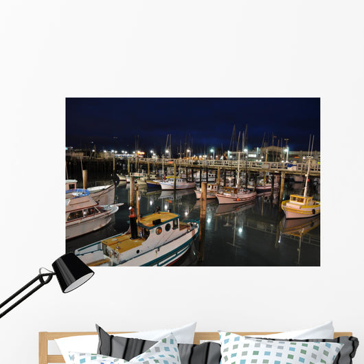 San Francisco Fisherman Wall Decal