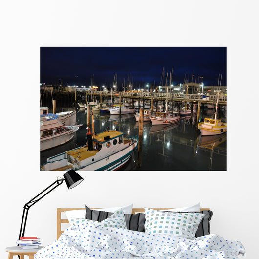 San Francisco Fisherman Wall Decal