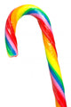 Rainbow candy cane Wall Mural
